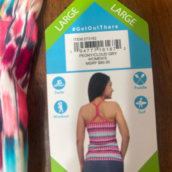 Free Country Colorful Patterned Tankini Set - Picture 2 of 2